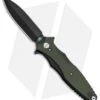 Hinderer Knives Maximus Dagger Flipper Knife OD Green G-10 (3.5" DLC Black) -Benchmadess Zone Hinderer Knives Maximus Dagger OD Green G 10 DLC Black BHQ 81918 jr