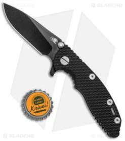 Hinderer XM-18 3.0 Gen 6 Slicer Knife Black G-10 (Stonewash Black DLC) -Benchmadess Zone Hinderer Knives XM 18 3.0 Gen 6 Slicer Knife Black G 10 Black SW BHQ 92738 jr bottlecap