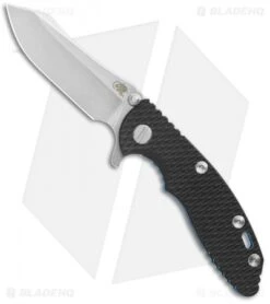 Hinderer Knives XM-18 3.0 Skinner Tri-Way Knife Black G-10 / SW Blue Frame (SW)