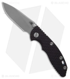 Hinderer Knives XM-18 3.0 Slicer Non Flipper Black G-10 Battle Blue (3" SW)