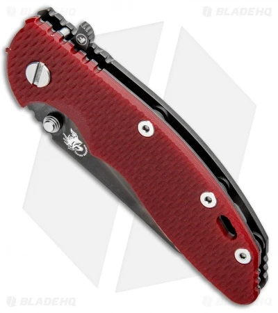 Hinderer Knives XM-18 3.5 Gen 6 Fatty Wharncliffe Knife Red G-10 (SW DLC) 4 Hinderer Knives XM-18 3.5 Gen 6 Fatty Wharncliffe Knife Red G-10 (SW DLC) - Image 2