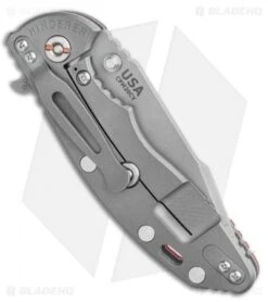 Hinderer Knives XM-18 Gen 6 Harpoon Spanto Knife Red G-10 ( 3.5" Working) -Benchmadess Zone Hinderer Knives XM 18 3.5 Gen 6 Harpoon Spanto Knife Red G 10 Working BHQ 96942 LS Side