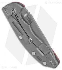 Hinderer Knives XM-18 3.5 Gen 6 SP Non-Flipper Knife Red G-10 (Working Finish) -Benchmadess Zone Hinderer Knives XM 18 3.5 Gen 6 SP Non Flipper Red G 10 Working Finish BHQ 102708 jr side