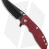 Hinderer Knives XM-18 3.5 Gen 6 Sheepsfoot Knife Red G-10 (Battle Black) -Benchmadess Zone Hinderer Knives XM 18 3.5 Gen 6 Sheepsfoot Flipper Red G 10 Battle Black BHQ 95181 jr