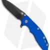 Hinderer XM-18 3.5 Gen 6 Skinny Slicer Flipper Knife Blue G-10 (Black SW) -Benchmadess Zone Hinderer Knives XM 18 3.5 Gen 6 Skinny Slicer Blue G 10 Black SW BHQ 91589 jr