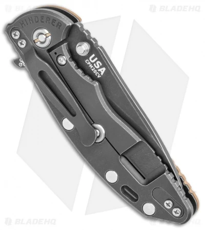 Hinderer Knives XM-18 3.5 Slicer Knife Coyote G-10 (Black SW) 5 Hinderer Knives XM-18 3.5 Slicer Knife Coyote G-10 (Black SW) - Image 3