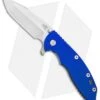 Hinderer Knives XM-18 3.5 Gen 6 Harpoon Spanto Blue G-10 (Stonewash)