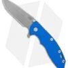 Hinderer Knives XM-18 3.5 Spear Point Knife Blue G10/Battle Blue (Working) -Benchmadess Zone Hinderer Knives XM 18 3.5 SP Blue G 10 Working Finish BHQ 108878 jr