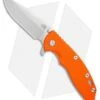 Hinderer Knives XM-18 3.5 Spear Point Flipper Orange G-10 (3.5 Stonewash) -Benchmadess Zone Hinderer Knives XM 18 3.5 SP Orange G 10 SW BHQ 35661 jr