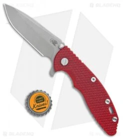Hinderer Knives XM-18 3.5" Spanto Knife Red G-10 (3.5 Working 20CV) 9 Hinderer Knives XM-18 3.5" Spanto Knife Red G-10 (3.5 Working 20CV) -Benchmadess Zone Hinderer Knives XM 18 3.5 Spanto Red G 10 Working BHQ 107380 jr bottlecap