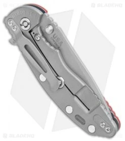 Hinderer Knives XM-18 3.5" Spanto Knife Red G-10 (3.5 Working 20CV) 8 Hinderer Knives XM-18 3.5" Spanto Knife Red G-10 (3.5 Working 20CV) -Benchmadess Zone Hinderer Knives XM 18 3.5 Spanto Red G 10 Working BHQ 107380 jr side