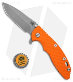 Hinderer Knives XM-18 3.5 Spanto Knife Orange G-10 Battle Blue Ti (Battle S45VN) -Benchmadess Zone Hinderer Knives XM 18 3.5in Spanto Orange G 10 Battle Blue Battle BHQ 164272 jr bottlecap