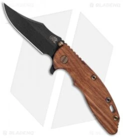 Hinderer Knives XM-18 Bowie Vintage Series Smooth Walnut (3.5" Black)