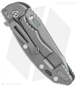 Hinderer Knives XM-18 3.5 Fatty Harpoon Tanto Knife Green/Black (Working) -Benchmadess Zone Hinderer Knives XM 18 Fatty Harpoon Tanto Blk Green Working BHQ 80599 jr side