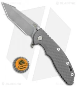 Hinderer Knives XM-18 3.5 Fatty Harpoon Tanto Knife Gray G-10 (Working) -Benchmadess Zone Hinderer Knives XM 18 Fatty Harpoon Tanto Grey Working BHQ 80596 jr bottlecap