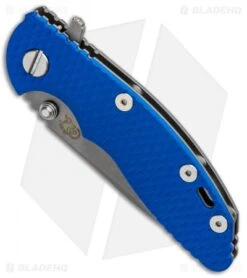 Hinderer Knives XM-18 3.0 Gen 6 Spear Point Flipper Knife Blue G-10 (Working) 7 Hinderer Knives XM-18 3.0 Gen 6 Spear Point Flipper Knife Blue G-10 (Working) -Benchmadess Zone Hinderer Knives XM 18 Gen 6 SP Blue G 10 Ti Working K1081SGS00 BHQ 91057 jr spine