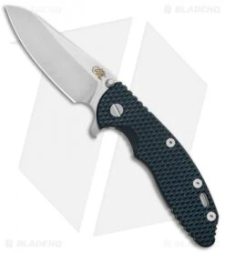 Hinderer Knives XM-18 3.5 Gen 6 Sheepsfoot Knife Green/Black G-10 (Stonewash)