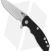 Hinderer XM-18 3.0 Gen 6 Slicer Knife Black G-10 Blue Ano (Stonewash) -Benchmadess Zone Hinderer Knives XM 18 Gen 6 Slicer Black G10 Blue Ano SW BHQ 89945 er
