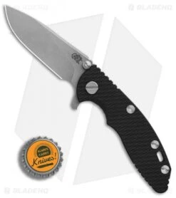 Hinderer XM-18 3.0 Gen 6 Slicer Knife Black G-10 (Working) -Benchmadess Zone Hinderer Knives XM 18 Gen 6 Slicer Black G10 Working BHQ 89942 er bottlecap