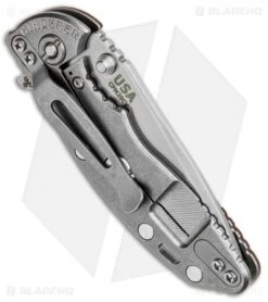 Hinderer Knives XM-18 3.0 Gen 6 Spanto Knife Flat Dark Earth G-10 (Stonewash) -Benchmadess Zone Hinderer Knives XM 18 Gen 6 Spanto FDE G 10 SW K1001SGS00 BHQ 89397 jr side