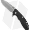 Hinderer Knives XM-18 3.5 Harpoon Spanto Knife Black G-10 (Working) -Benchmadess Zone Hinderer Knives XM 18 Harpoon Spanto black G10 working BHQ 76256 er