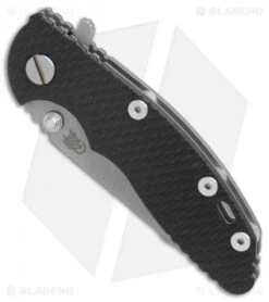 Hinderer Knives XM-18 3.0 Harpoon Tanto Knife Black G-10 (Working) -Benchmadess Zone Hinderer Knives XM 18 Harpoon tanto black G10 working BHQ 75566 er spine