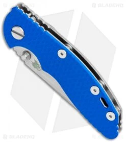 Benchmadess Zone -Benchmadess Zone Hinderer Knives XM 18 SP Non Flipper Blue G 10 SW BHQ 113141 jr spine