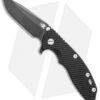 Hinderer Knives XM-18 3.5 Spear Point Knife Black Ti/Black G-10 (Battle Black)