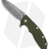 Hinderer Knives XM-18 3.5 Spanto 30th Anniversary Knife OD Green G-10 (Working)
