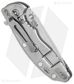 Hinderer Knives XM-18 3.5 Spanto Flipper Knife Black G-10 (Stonewash) -Benchmadess Zone Hinderer Knives XM 18 Spanto Black G 10 SW BHQ 105319 jr side