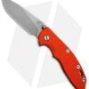 Hinderer Knives XM-18 3.5 Slicer Frame Lock Orange G-10 (Working) -Benchmadess Zone Hinderer Knives XM 18 slicer working orange G10 sw BHQ 70953 er