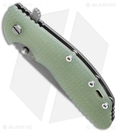Hinderer Knives XM-24 4.0 Spanto Flipper Knife Jade G-10 (Working) 4 Hinderer Knives XM-24 4.0 Spanto Flipper Knife Jade G-10 (Working) - Image 2