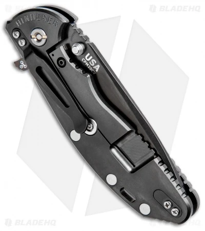 Hinderer Knives XM-24 4.0 Spanto Flipper Knife Grey G-10 (SW Black DLC) 5 Hinderer Knives XM-24 4.0 Spanto Flipper Knife Grey G-10 (SW Black DLC) - Image 3