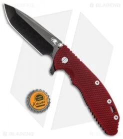 Hinderer Knives XM-24 4.0 Spanto Flipper Knife Red G-10 (SW Black DLC) 9 Hinderer Knives XM-24 4.0 Spanto Flipper Knife Red G-10 (SW Black DLC) -Benchmadess Zone Hinderer Knives XM 24 4.0 Spanto Red G 10 SW Black DLC BHQ 95968 jr bottlecap