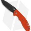 Hinderer Knives XM Slippy Spanto Slip Joint Knife Orange G-10 (3" Black SW) -Benchmadess Zone Hinderer Knives XM Slippy Spanto Orange G10 Black SW BHQ 88555 er