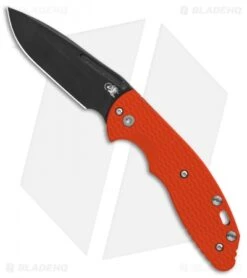 Hinderer Knives XM Slippy Spanto Slip Joint Knife Orange G-10 (3" Black SW)