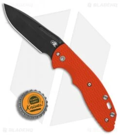 Hinderer Knives XM Slippy Spanto Slip Joint Knife Orange G-10 (3" Black SW) 9 Hinderer Knives XM Slippy Spanto Slip Joint Knife Orange G-10 (3" Black SW) -Benchmadess Zone Hinderer Knives XM Slippy Spanto Orange G10 Black SW BHQ 88555 er bottlecap