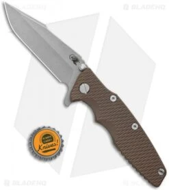 Rick Hinderer Eklipse Flipper Knife Flat Dark Earth G-10 (3.5" Working) 9 Rick Hinderer Eklipse Flipper Knife Flat Dark Earth G-10 (3.5" Working) -Benchmadess Zone Hinderer Rick Eklipse Flipper Flat Dark Earth G 10 Working BHQ 124081 jr bottlecap