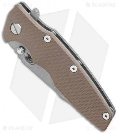 Rick Hinderer Eklipse Flipper Knife Flat Dark Earth G-10 (3.5" Working) 4 Rick Hinderer Eklipse Flipper Knife Flat Dark Earth G-10 (3.5" Working) - Image 2