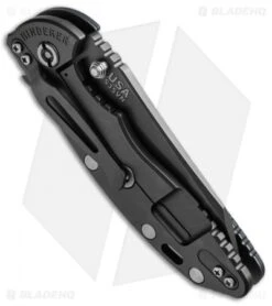 Hinderer XM-18 3.5 FATTY Wharncliffe Green/Black (Anthracite) -Benchmadess Zone Hinderer XM 18 3.5 Fatty Wharn Black Green Anth BHQ 50239 jr side