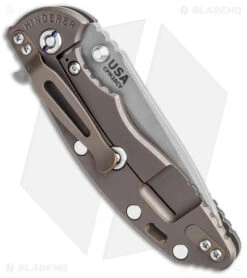 Hinderer XM-18 3.5 Recurve Flipper Knife Black G-10/Battle Bronze (Stonewash) -Benchmadess Zone Hinderer XM 18 3.5 Recurve Black G 10 Battle Bronze SW BHQ 141605 jr side