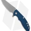 Hinderer XM-18 3.5" Skinny Sheepsfoot Flipper Knife Blue/Black G-10 (Working) 2 Hinderer XM-18 3.5" Skinny Sheepsfoot Flipper Knife Blue/Black G-10 (Working) -Benchmadess Zone Hinderer XM 18 3.5in Skinny Sheepsfoot Blue Black G 10 Working Finish BHQ 101856 jr