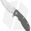 Hinderer XM-18 3.5" Skinny Sheepsfoot Flipper Knife Dark Gray G-10 (Stonewash) -Benchmadess Zone Hinderer XM 18 3.5in Skinny Sheepsfoot Dark Grey G 10 SW BHQ 100999 jr