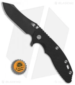 Hinderer XM-18 3.5 Gen 6 Skinner Knife Black G-10 (Black Stonewash) -Benchmadess Zone Hinderer XM 18 Gen 6 Skinner Black G10 Black SW BHQ 88785 er bottlecap