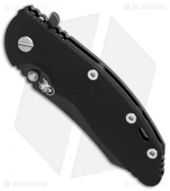 Hinderer XM-18 3.5 Gen 6 Skinner Knife Black G-10 (Black Stonewash) -Benchmadess Zone Hinderer XM 18 Gen 6 Skinner Black G10 Black SW BHQ 88785 er spine