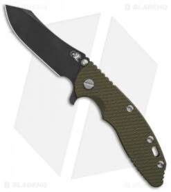 Hinderer XM-18 3.5 Gen 6 Skinner Knife OD Green G-10 (Black Stonewash)