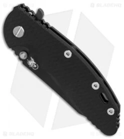 Hinderer XM-18 3.5 Gen 6 Wharncliffe Knife Black G-10 (Black SW) 8 Hinderer XM-18 3.5 Gen 6 Wharncliffe Knife Black G-10 (Black SW) -Benchmadess Zone Hinderer XM 18 Gen 6 Wharncliffe Black G10 Black SW BHQ 88799 er spine