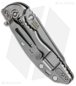 Hinderer XM-18 3.0 Gen 6 Wharncliffe Knife Green/Black G-10 (Stonewash) -Benchmadess Zone Hinderer XM 18 Gen 6 Wharncliffe Green Black G 10 SW BHQ 88804 jr side