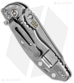 Hinderer XM-18 3.0 Gen 6 Wharncliffe Knife Grey G-10 (Stonewash) -Benchmadess Zone Hinderer XM 18 Gen 6 Wharncliffe Grey G 10 SW BHQ 88802 jr side