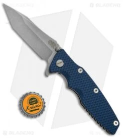 Hinderer Knives Eklipse Gen 2 Harpoon Knife Blue/Black G-10 (3.5" Stonewash) 8 Hinderer Knives Eklipse Gen 2 Harpoon Knife Blue/Black G-10 (3.5" Stonewash) -Benchmadess Zone Hinderer XM 18 Harpoon Tanto G 10 Blue Black SW BHQ 68418 jr bottlecap
